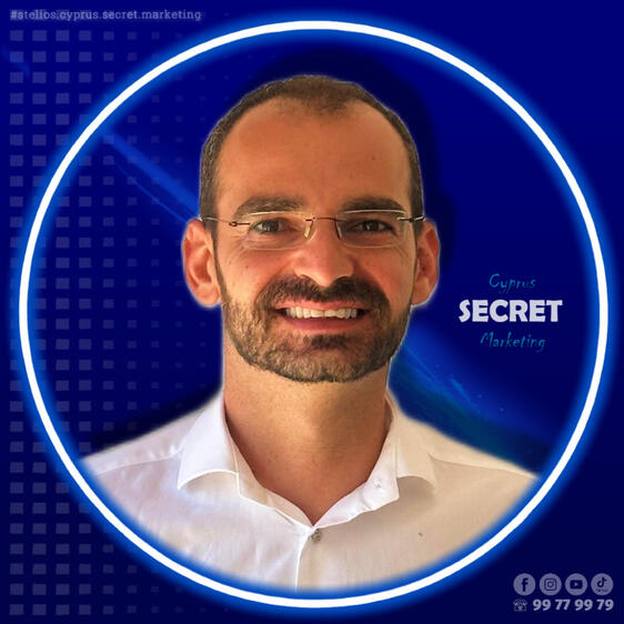 Stelios Kyriakou – Founder of Cyprus Secret Marketing Stelios Kyriakou, AI-powered content creator and social media strategist based in Limassol, Cyprus. Founder of Cyprus Secret Marketing, helping small businesses grow with reels, branding and LLM-optimized content.